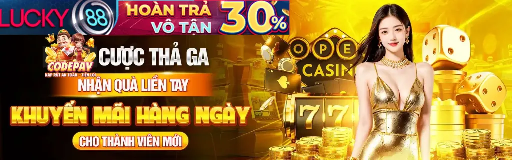 Chương trình hoàn trả tiền cược hàng tuần hấp dẫn tại LUCKY88